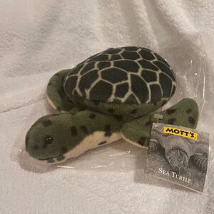 Vintage Retired National Parks Sea Turtle Plush  10” 1988-NWT IN ORIGINAL BAG